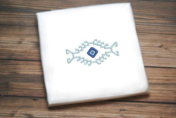 Amazing Abstract Shape: A Versatile Embroidery Design