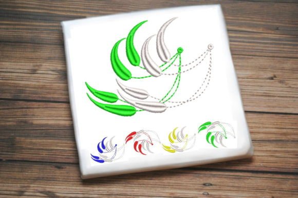 Beautiful Leaves: A Versatile Embroidery Design