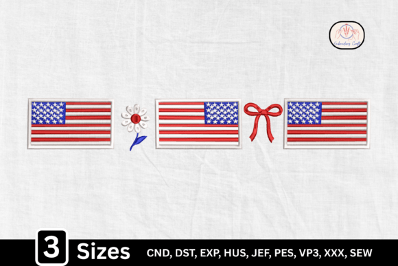Celebrate with 4th of July Patriotic USA Flag