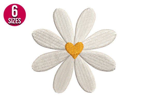 Charming Mini Daisy Flower with Heart for Holiday Cheer