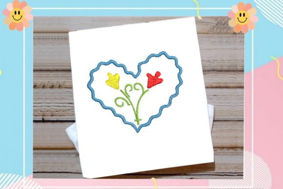 Heart with Flowers: A Charming Addition for Seasonal Creations