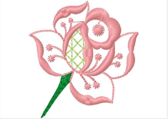 Rose White Work: A Delicate Touch for Apparel
