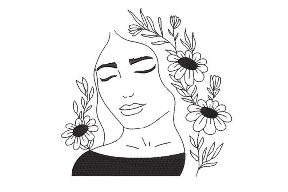 Woman with Flowers: A Charming Addition for Holiday Gifts